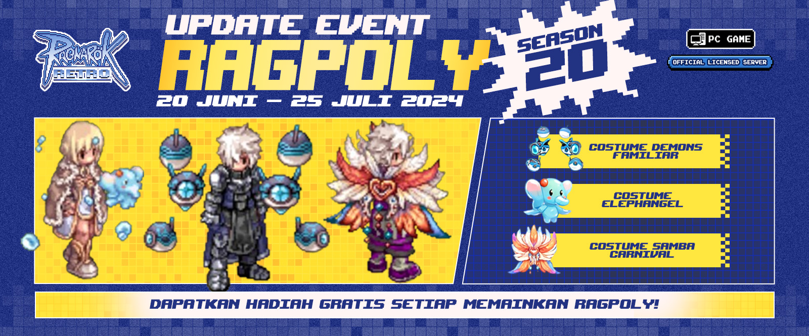Ragnarok Retro UPDATE EVENT RAGPOLY Season 20 ragnarok-retro-update-event-ragpoly-season-20